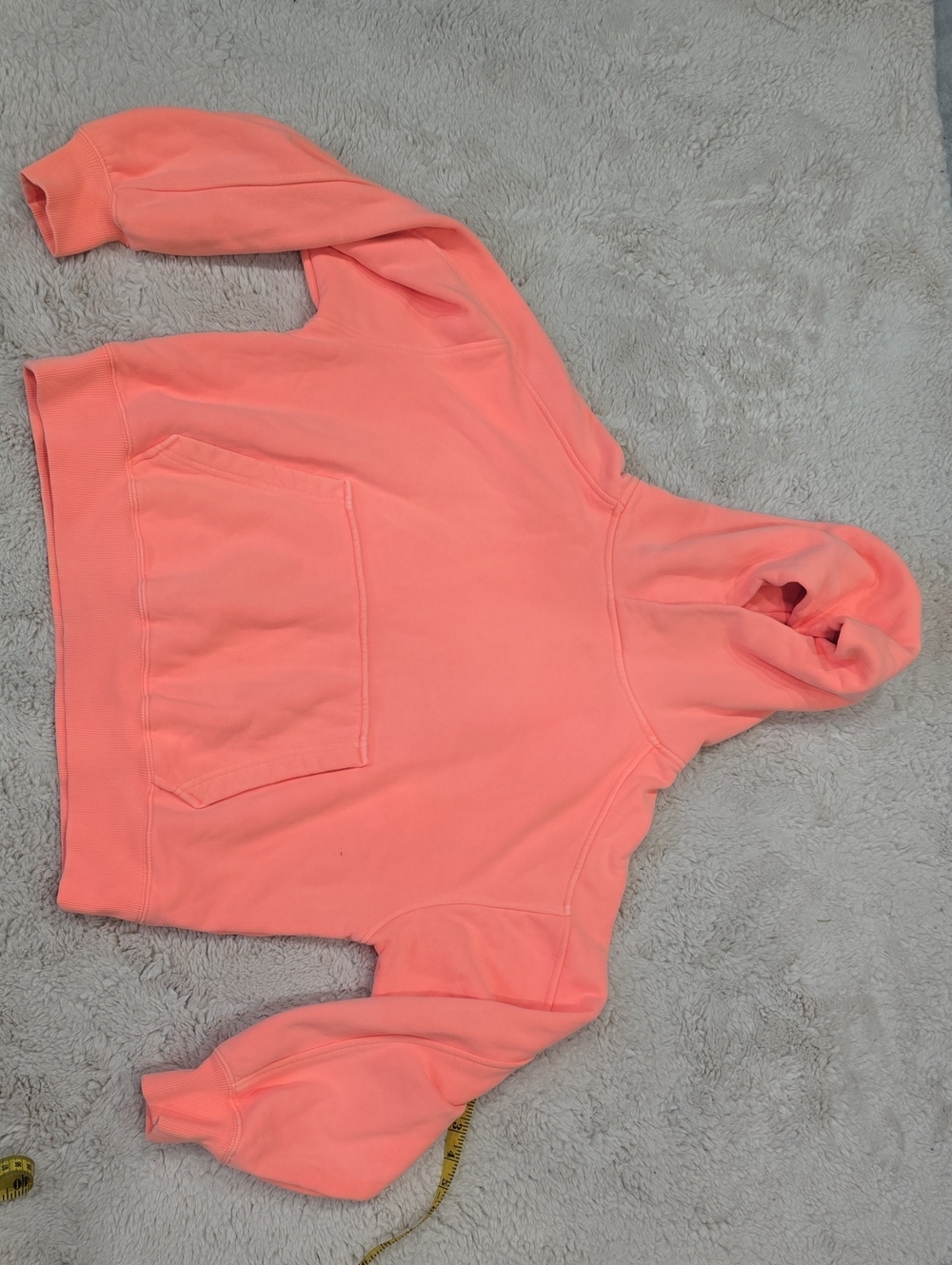 Free People Coral Hoodie Sweatshirt